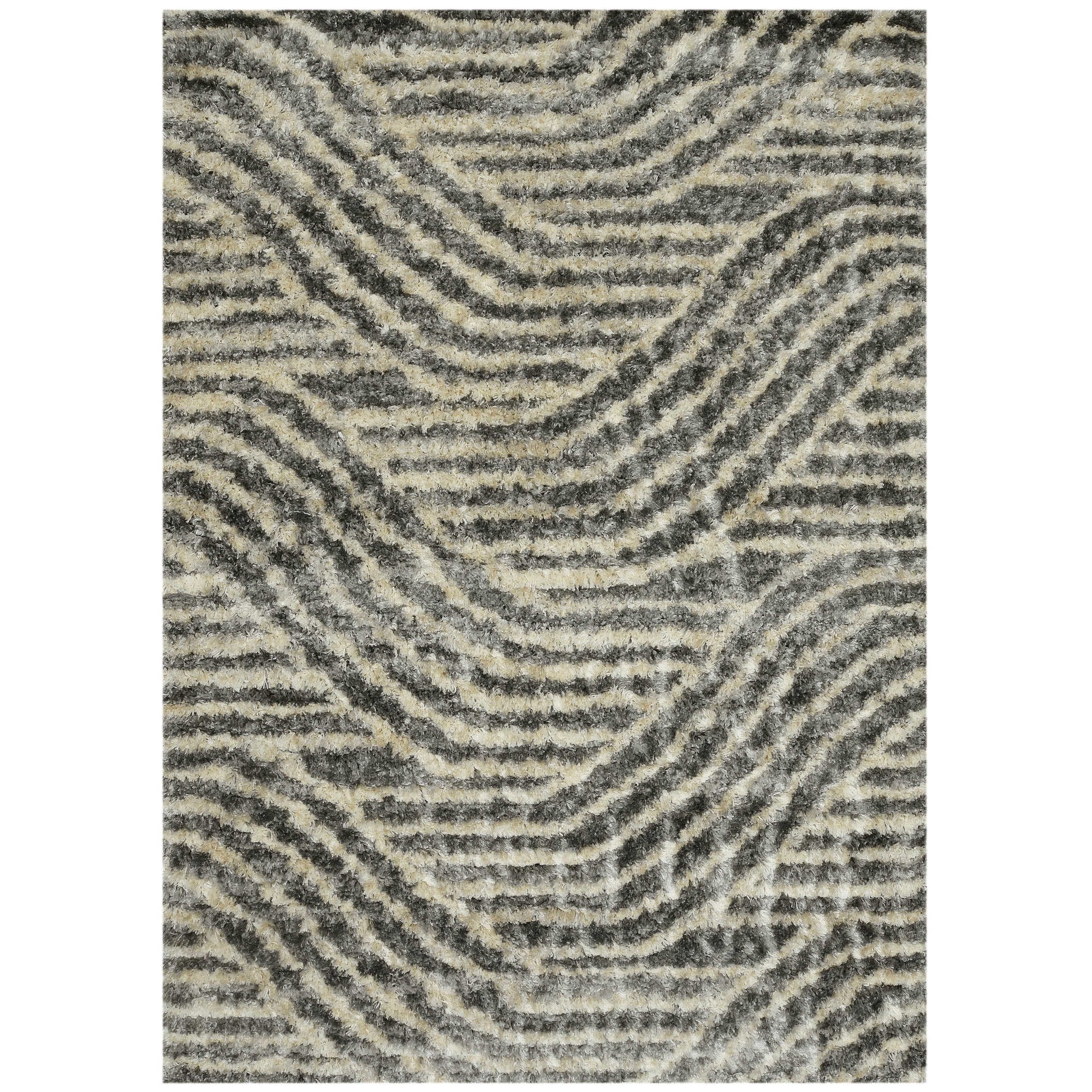 Domani Andrews Modern Shag Area Rug