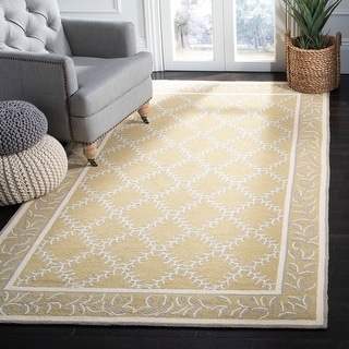 SAFAVIEH Handmade Chelsea Kimber Trellis French Country Wool Rug