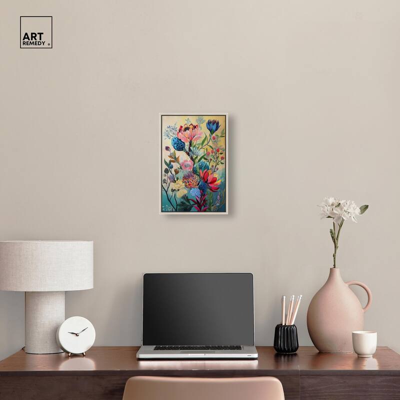 Exotic Bloom Medley I Canvas by Art Remedy