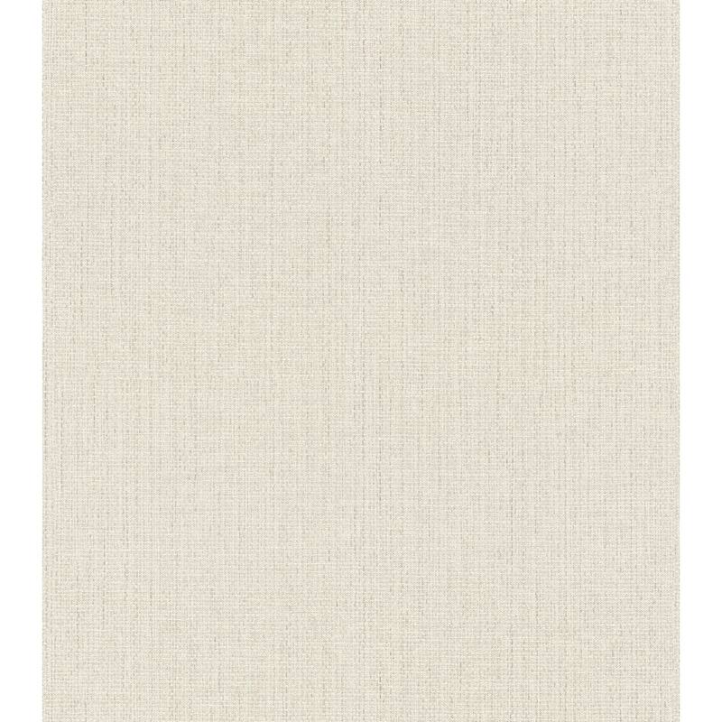 Advantage Hoshi White Woven Wallpaper - 20.9in x 396in x 0.025in - 20.9in x 396in x 0.025in