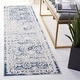 preview thumbnail 27 of 40, SAFAVIEH Odyssey Dido Shabby Chic Oriental Rug 2'2" x 8' Runner - Grey/Navy - Runner