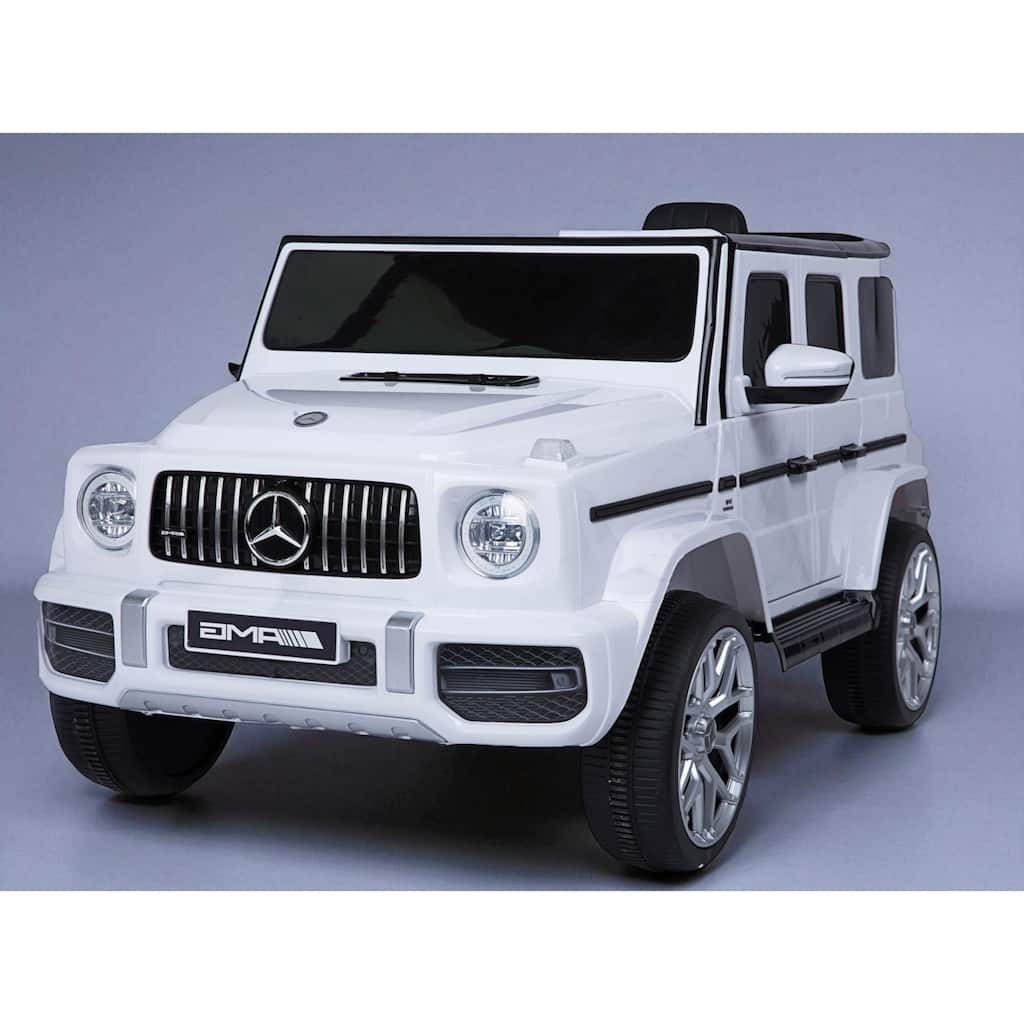 Licensed Mercedes-Benz G63 12V Electric Ride On Car for Kids with Remote Control, Music, LED Lights & Safety Features