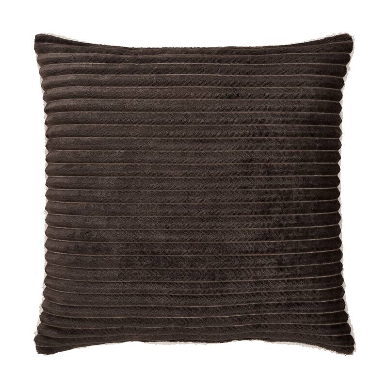 J. Queen New York Everett 20" Square Decorative Throw Pillow - Mocha