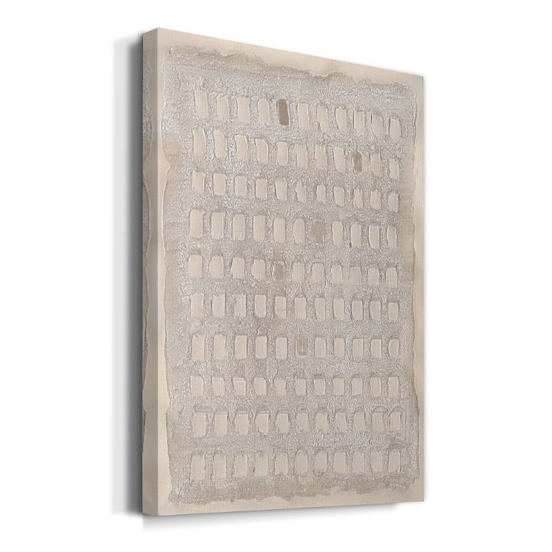 Pearl Punch Card I Premium Gallery Wrapped Canvas - Ready to Hang