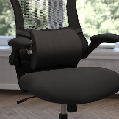 Mobile Adjustable Lumbar Support Pillow for Office Chairs and Car Seats