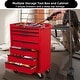 preview thumbnail 15 of 15, 7-Drawer Rolling Metal Tool Box Chest Cabinet with Wheels and Cylinder Locking for Garage,Warehouse,Work Shop