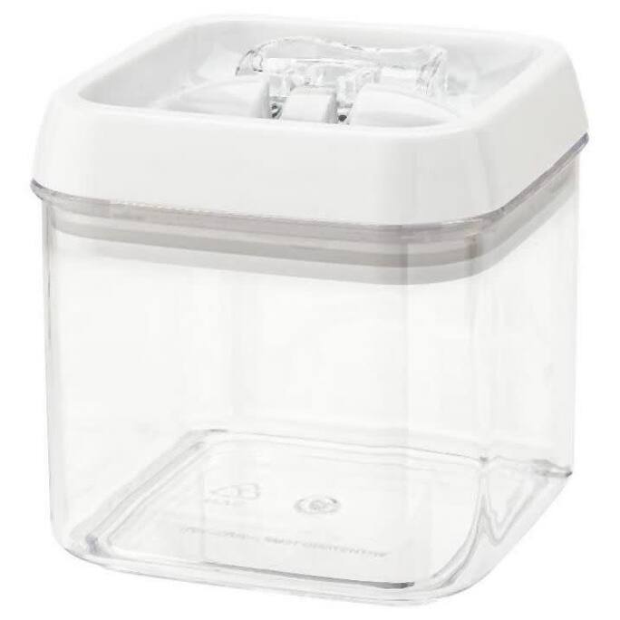 Rev-A-Shelf Set of 3 Clear Plastic Containers with Locking Lids