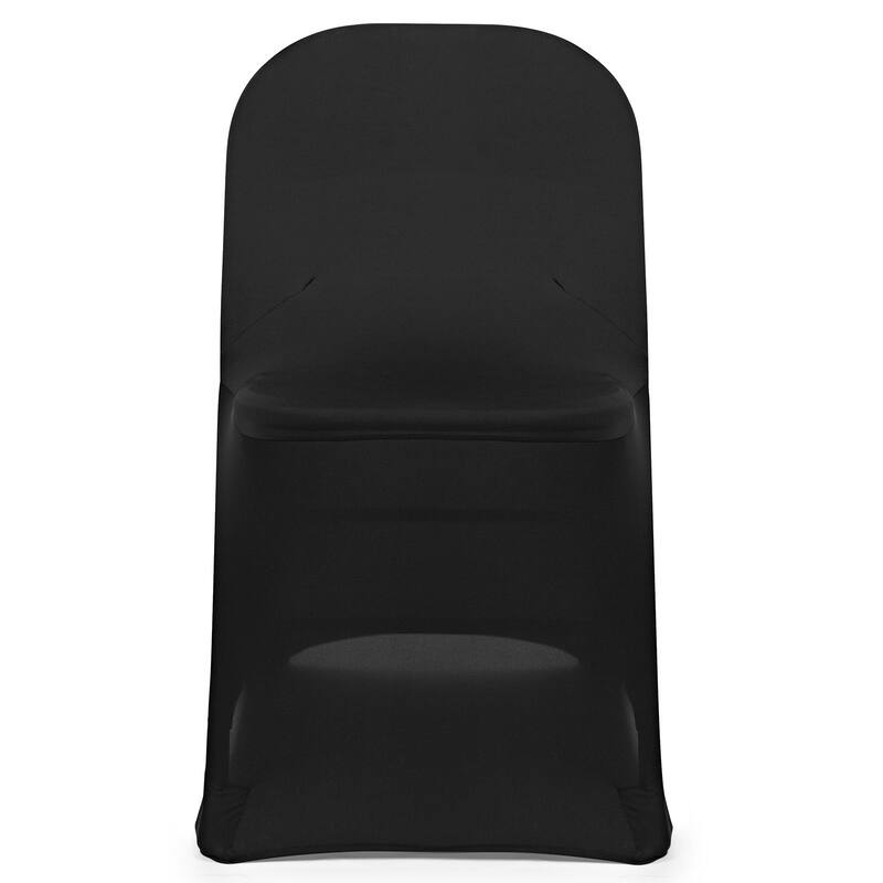 50Count Spandex Folding Chair Covers Black