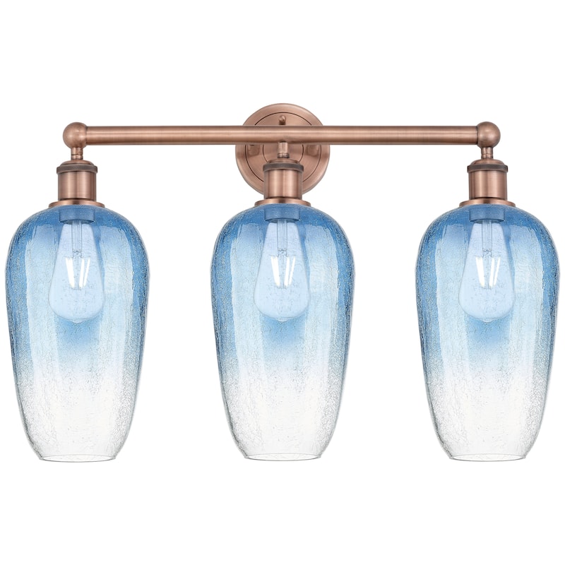 Innovations Lighting Endless Possibilities Edison - Brookhaven Flute - 3 Light 25" Bath Vanity Light