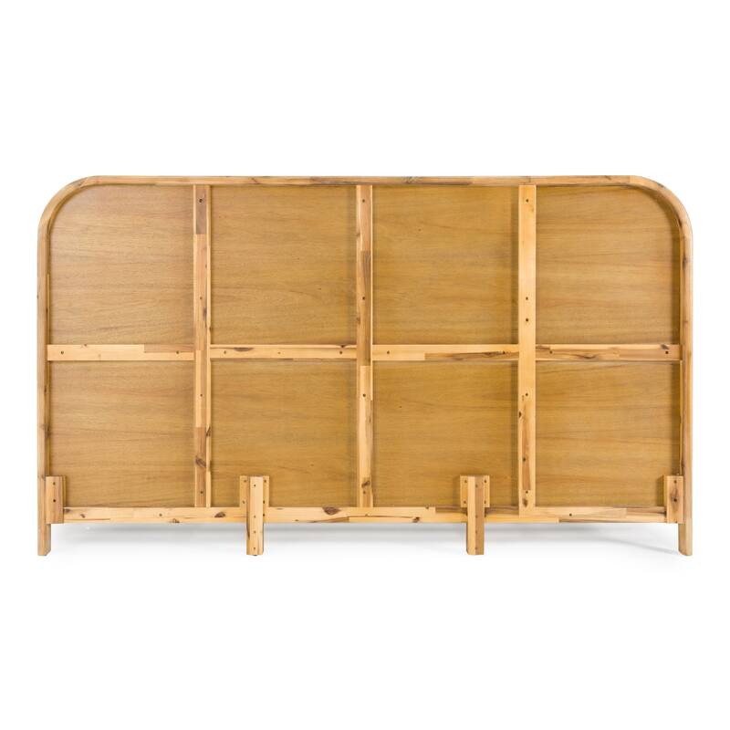 Modrest Dresden Modern Natural Acacia Bed