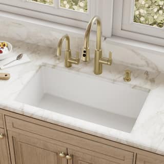 Karran Undermount Quartz Single-bowl Kitchen Sink