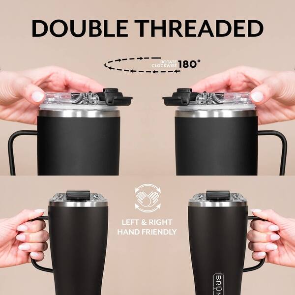 Toddy XL - 32oz Leak Proof Insulated Coffee Mug with Handle & Lid -  Stainless Steel Coffee Travel Mug - Double Walled Coffee Cup - Bed Bath &  Beyond - 39701226