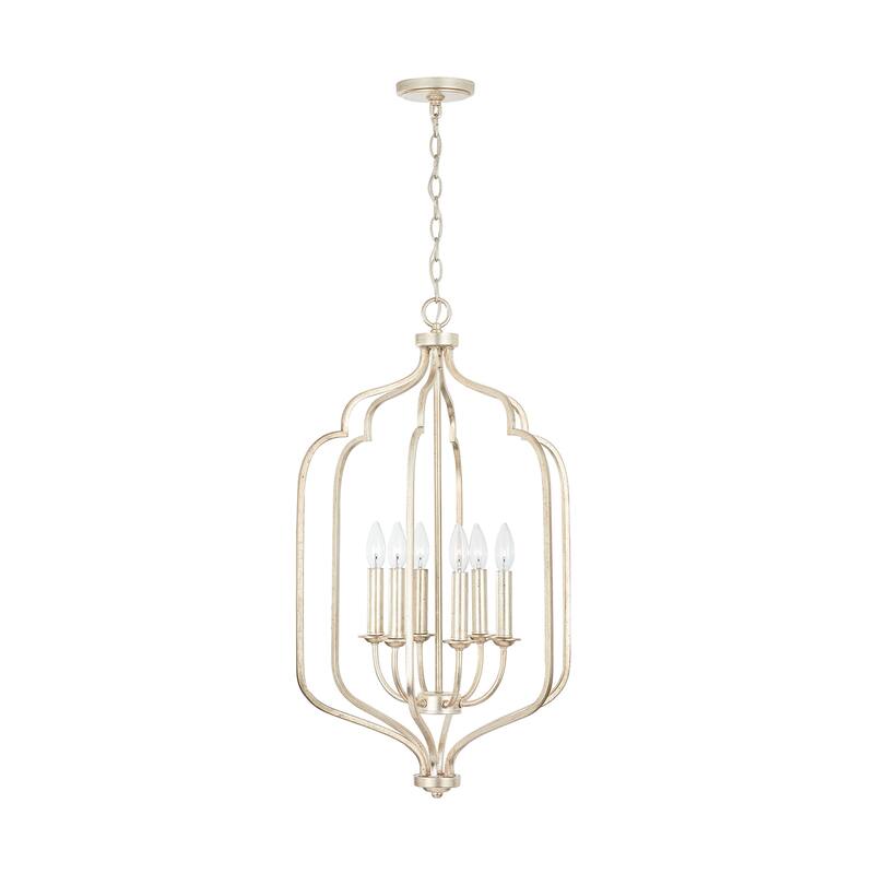 Ophelia 3-light Winter Gold Foyer Pendant