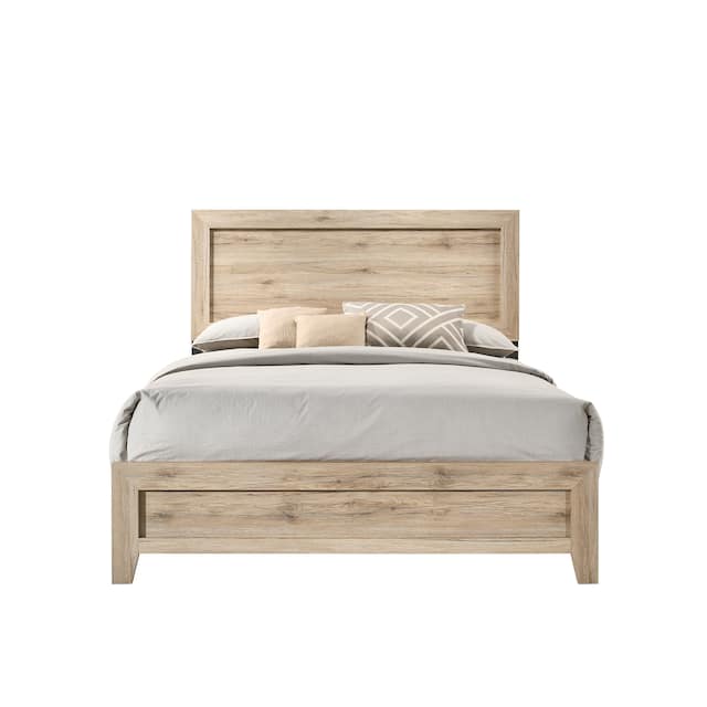 The Gray Barn Magnolia Queen Bed in Washed Oak