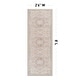 preview thumbnail 102 of 102, Medallion Flat Pile Washable Rug – Pet Friendly, Non-Slip, Perfect for Entryway, Living Room, and Bedroom