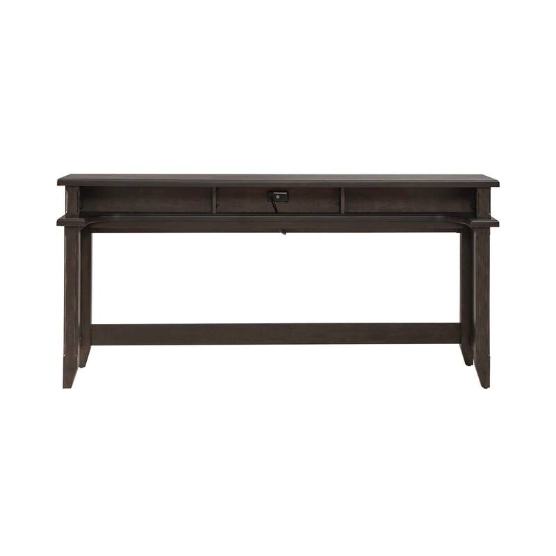 Paradise Valley Saddle Brown Console Bar Table