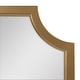 preview thumbnail 105 of 134, Kate and Laurel Hogan Scalloped Wood Framed Mirror