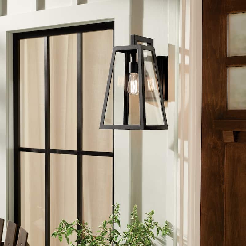 Kichler Lighting Delison 16.75 inch 1-Light Wall Light Black
