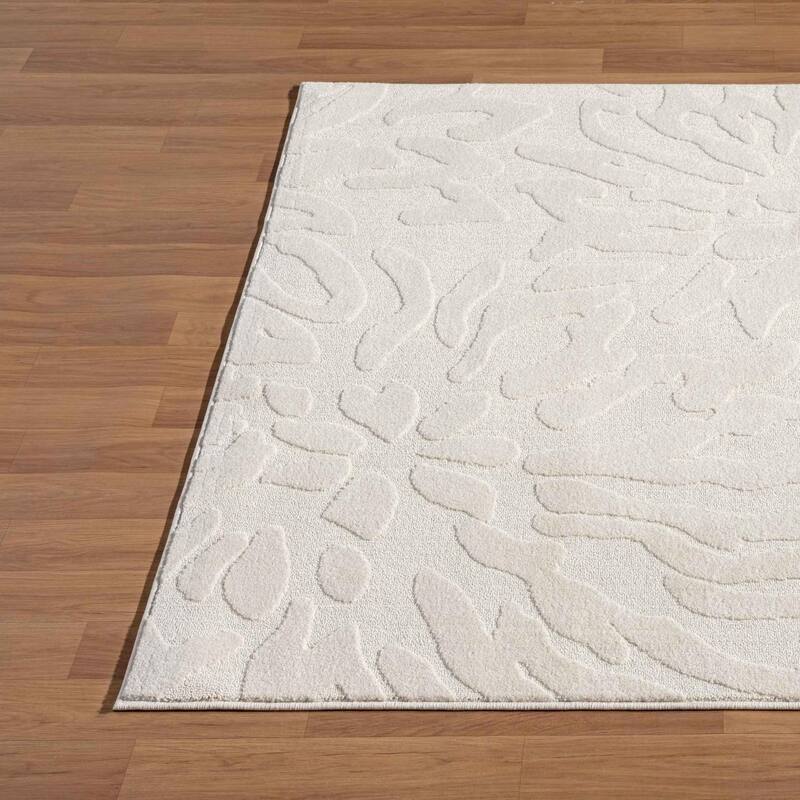 Luxe Weavers Abstract Floral Area Rug, Indoor Carpet for Living Room and Bedrooms