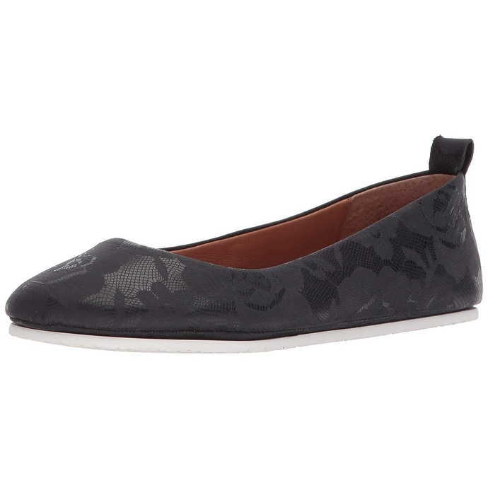 gentle souls black flats