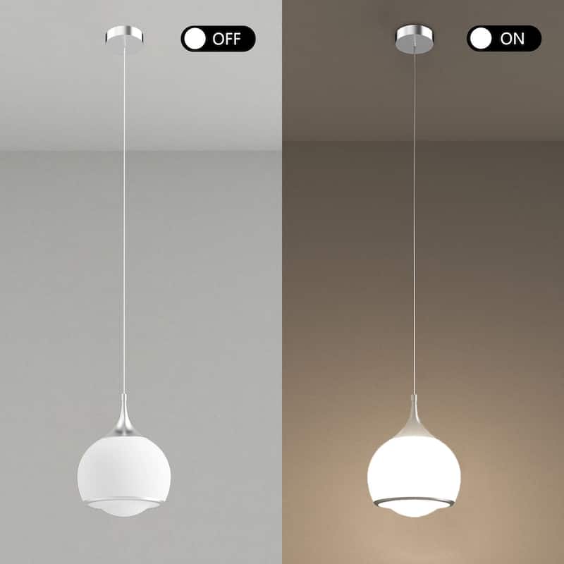Maxax 1-Light Dimmable Integrated LED Pendant