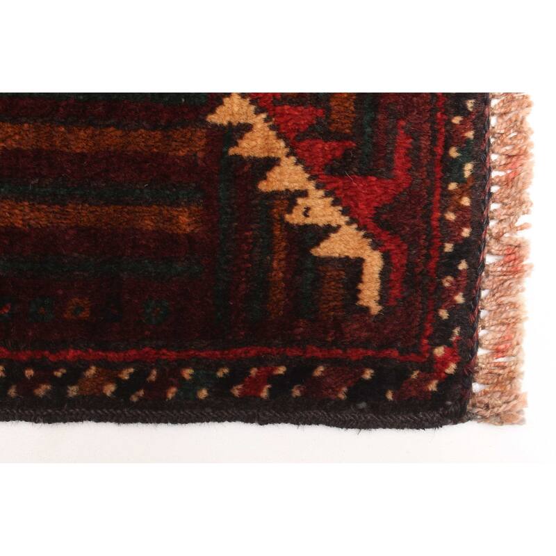 ECARPETGALLERY Hand-knotted Teimani Charcoal Wool Rug - 3'3 x 5'1