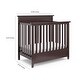 preview thumbnail 24 of 37, Storkcraft Petal 4-in-1 Convertible Mini Crib with Bonus Mattress