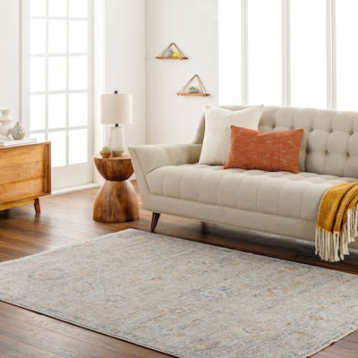 Livabliss Rojin Distressed Oriental Area Rug