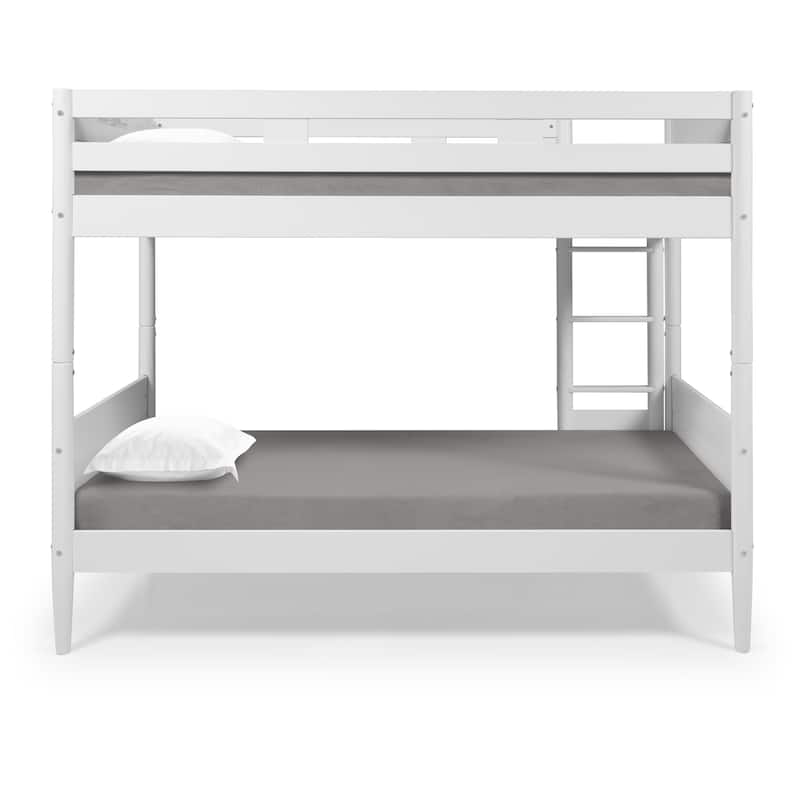 Mid Century Modern Bunk Bed Twin over Twin