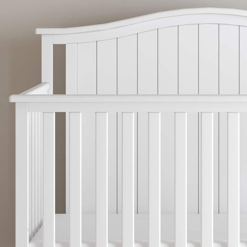 Forever Eclectic Hampton Arch Top 4-in-1 Convertible Crib