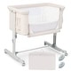 preview thumbnail 12 of 25, 5-Level Adjustable Height Portable Baby Bassinet with Travel Bag - 34" x 25" x 26" (L x W x H) Beige