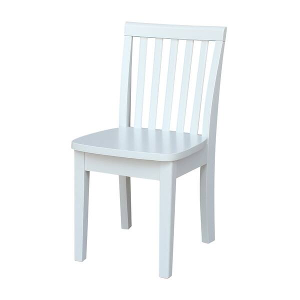 slide 2 of 24, Children's Mission Chairs (Set of 2) White