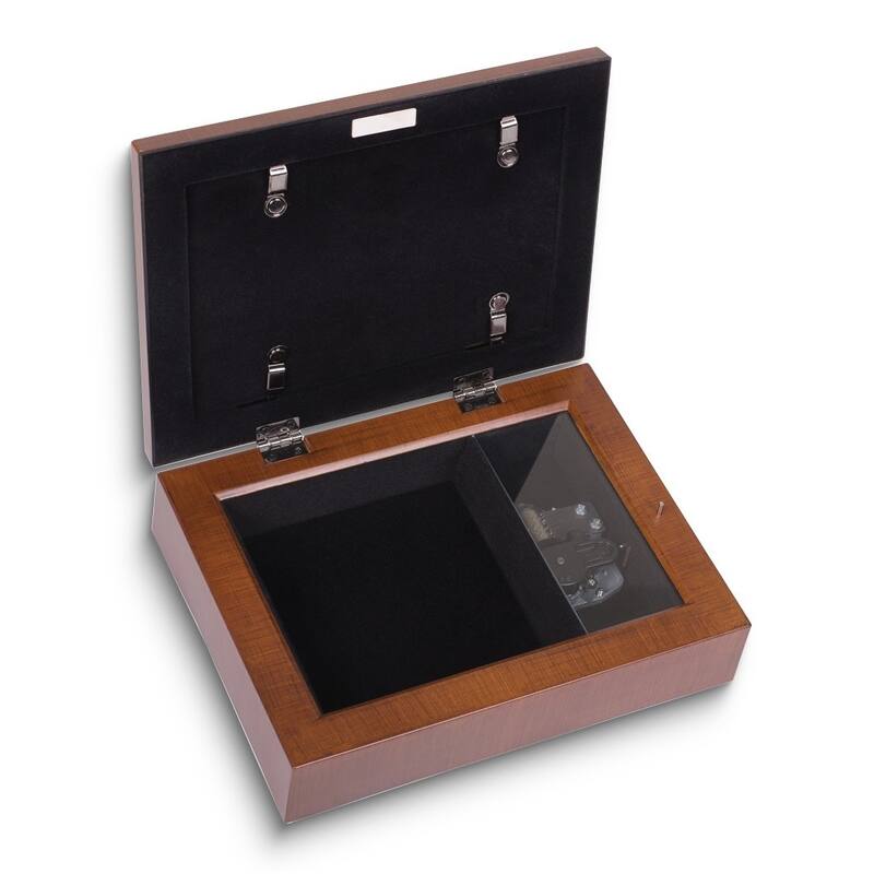 Curata American Eagle Resin Music Box (Plays Wind Beneath My Wings)