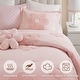 preview thumbnail 35 of 58, Intelligent Design Kids Gracie Floral Reversible Tufted Chenille Comforter Set with Flower Throw Pillow