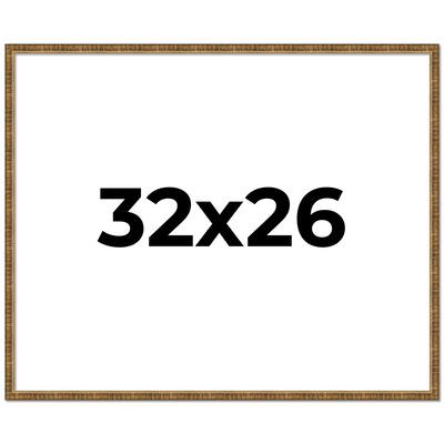 32x26 Frame Gold Picture Frame - Complete Modern Photo Frame Includes