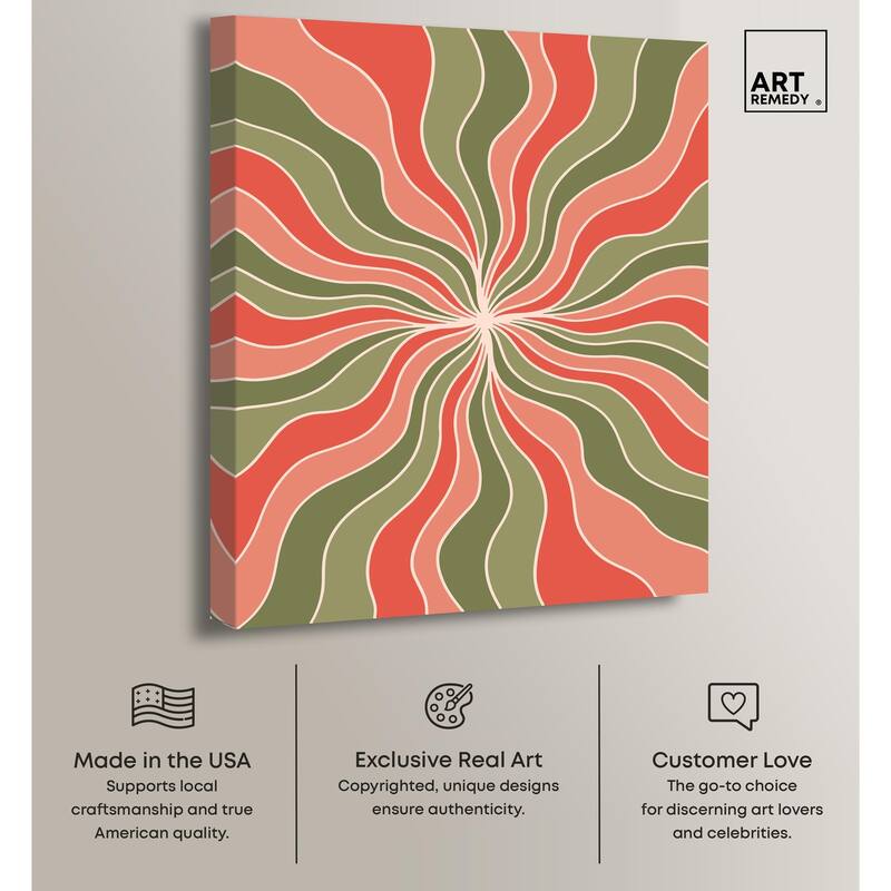 Carnaval Retro II Canvas by Art Remedy, Gallery Wrapped