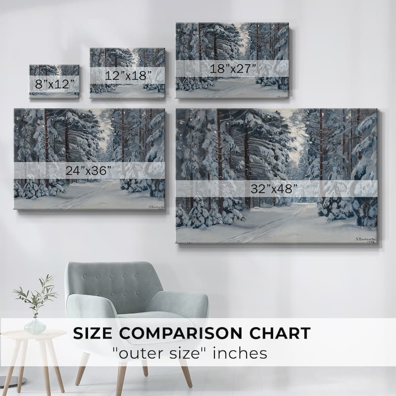 Vintage Landscape -DCCLXIII -Gallery Wrapped Canvas