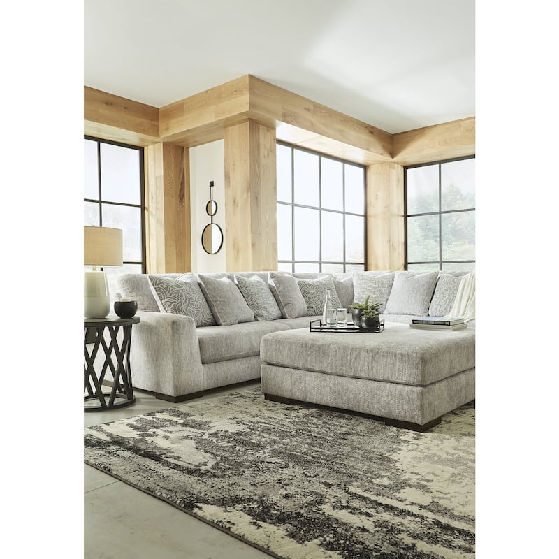 Signature Design by Ashley Regent Park Pewter 6-Piece Upholstery Package - 132" W x 132" D x 39" H