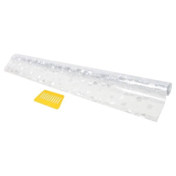 Shop Pvc Gravel Pattern 3d Anti Uv Static Door Window Films 78 7