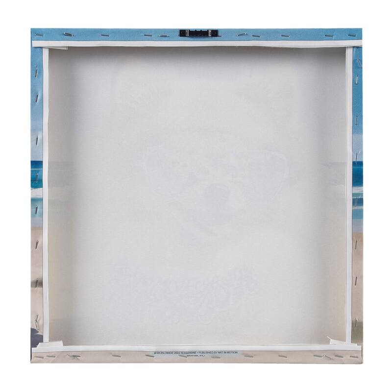 Madison Park Beach Dogs Canvas Wall Art