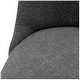 preview thumbnail 48 of 55, Boucle Polyester Upholstered Swivel Counter Stool - Foot Glides