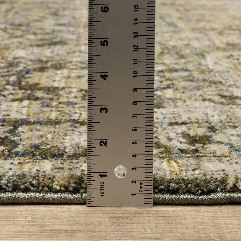 Style Haven Mohawk Faded Classic Border Area Rug