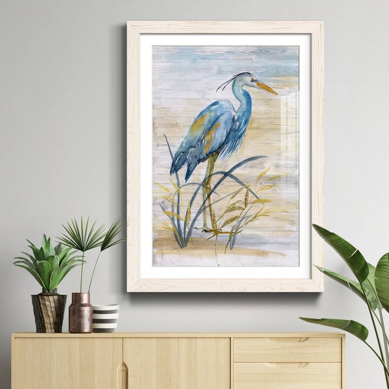 Blue Heron I-Premium Framed Print - Ready to Hang