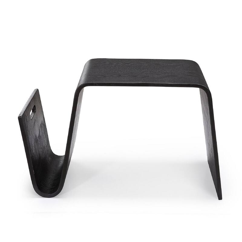 Manhattan Comfort Brookside 25.6 in. Rectangle End Table