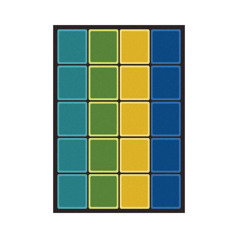 Earthtone - durable soft decorative rug for home, living room & bedroom - 5' Octagon