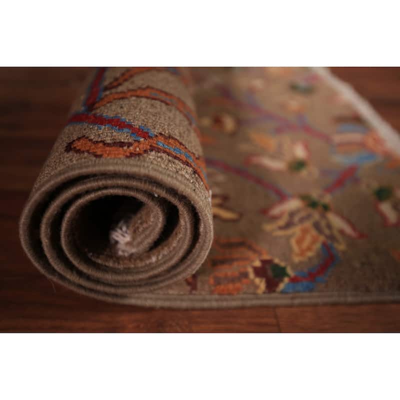 Animals Design Kazak Foyer Rug Handmade Wool Carpet - 2'0" x 3'0"