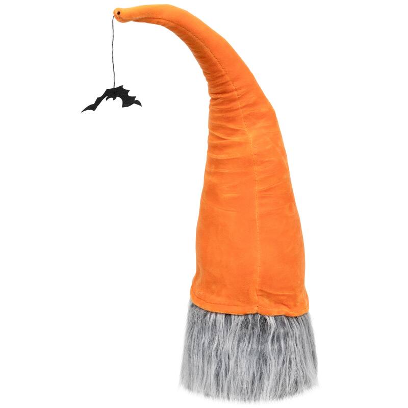 Standing Gnome Wearing "Boo" Hat Halloween Figure - 19.75"