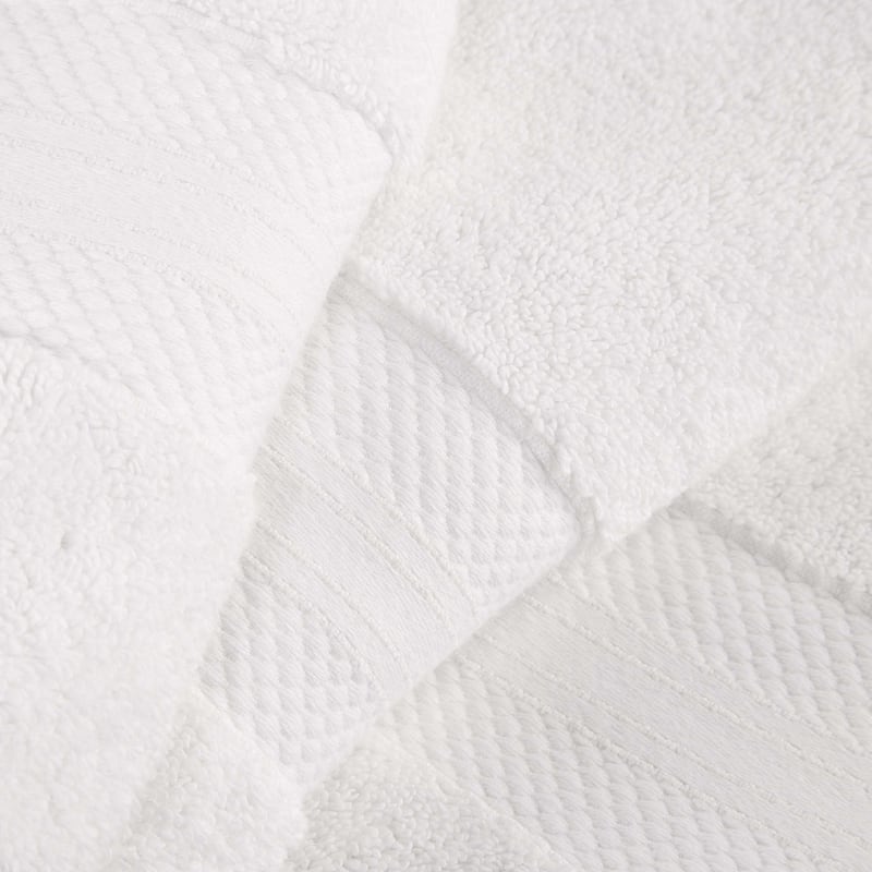 Turkish Cotton 12 Piece Solid Plush Heavyweight Towel Set by Superior