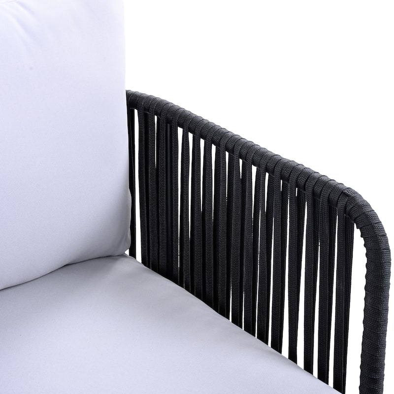 Christopher Knight Home - Emerson Coastal Acacia Wood Outdoor Chair with Cushions