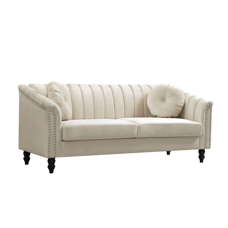 Premium Waterproof Flannel 3-Piece Living Room Sofa Set – Chair, Loveseat & Sofa